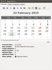 personal organizer for GTK+