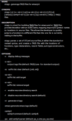 tags file generator for OCaml