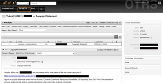 Open Ticket Request System (Znuny 6)