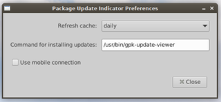Notify about available software updates