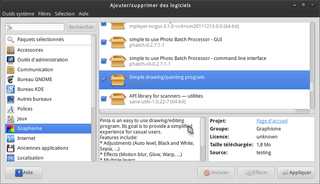 GPK software installation/removal tool