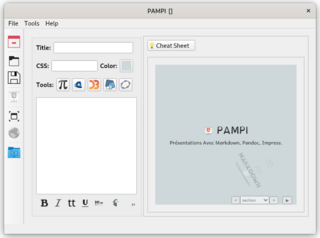 Presentations with Markdown, Pandoc, Impress.
