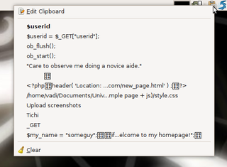 lightweight GTK+ clipboard manager