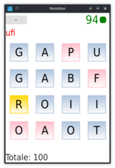 Compose words using a 4x4 grid of letters, US English game files