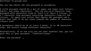password strength checking and policy enforcement toolset