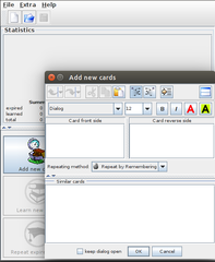 generic card based learning program