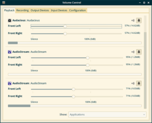 PulseAudio Volume Control