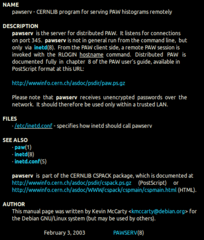 CERNLIB data analysis suite - distributed PAW and file transfer servers