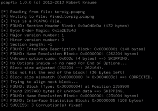 pcapng with broken name resolution block