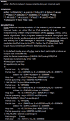 Characterize the bandwidth, latency and loss on network links