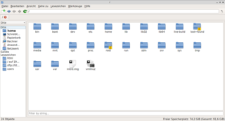 extremely fast and lightweight file and desktop icon manager
