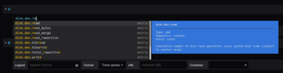 PCP Vector metric autocompletion and metadata