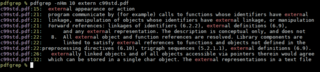 search in pdf files for strings matching a regular expression