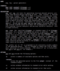 recursive-descent parser generators for C