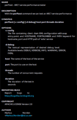 Infiniband verbs performance tests