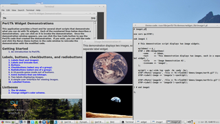 Perl module providing the Tk graphics library