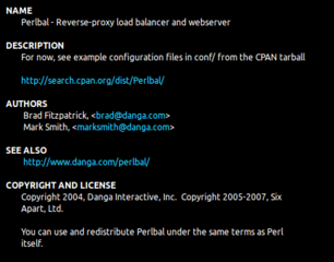 Perl-based reverse proxy load balancer and web server