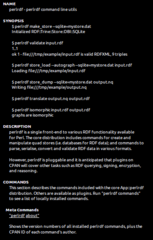RDF command line utils