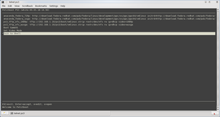 ncurses version of petitboot, a kexec based bootloader