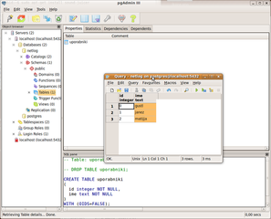 graphical administration tool for PostgreSQL