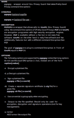 Wrapper for using GnuPG in programs designed for PGP