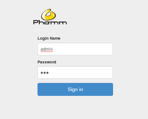 Phamm Login
