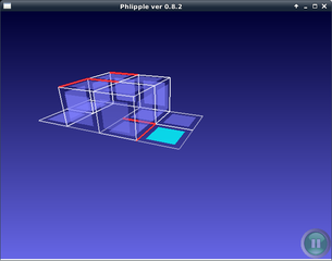 reduce 3D shapes to a single square