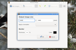 Output Image size
