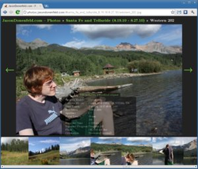 Web 2.0 Photo Gallery Done Right via Static JSON & Dynamic Javascript