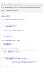 XML parsing class based on PHP's bundled expat