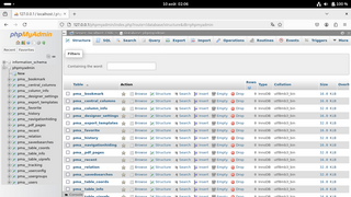 MySQL web administration tool
