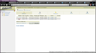 web-based administration tool for PostgreSQL