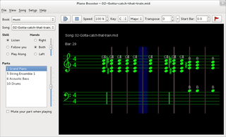 pianobooster listening to simutrans midi