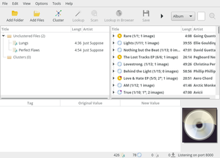 Next-Generation MusicBrainz audio files tagger