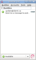 graphical multi-protocol instant messaging client