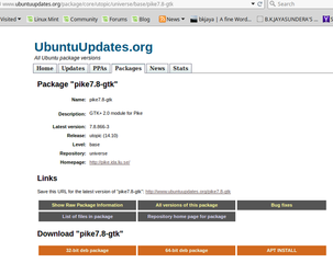 GTK+ 2.0 module for Pike