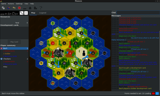 Settlers of Catan board game