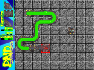 connect pipes to get the water flowing from inlet to outlet