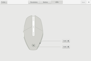 LED page (screenshot from upstream page, GPLv2)
