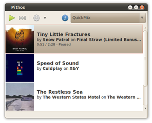 Pandora Radio client for the GNOME desktop