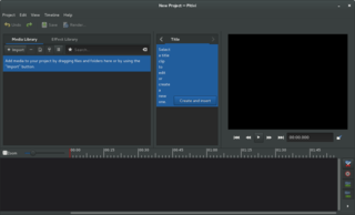 non-linear audio/video editor using GStreamer