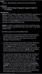 .deb package installation, upgrading, and removal testing tool