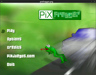 help the frog cross the street