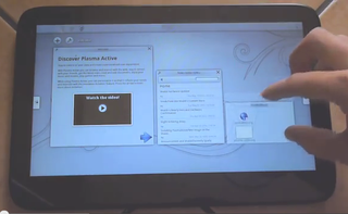 KDE Plasma Active workspace for mobile devices