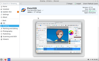 Discover software management suite - Flatpak backend