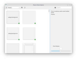 IDE tailored for development of Plasma components