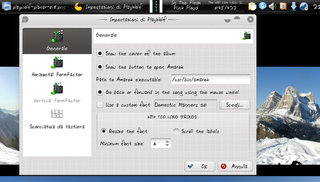 Controller and a visualizer plasma widget for Amarok