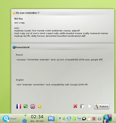 translation widget for KDE Plasma