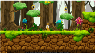 2D platform game