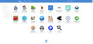 New card-based UI in FreedomBox version 0.32.0